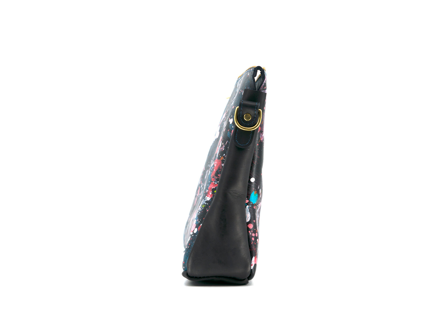 Lionel Smit Studio's arty cross body tote leather bag
