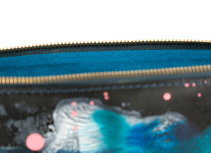 Lionel Smit Studio's arty cross body tote leather bag