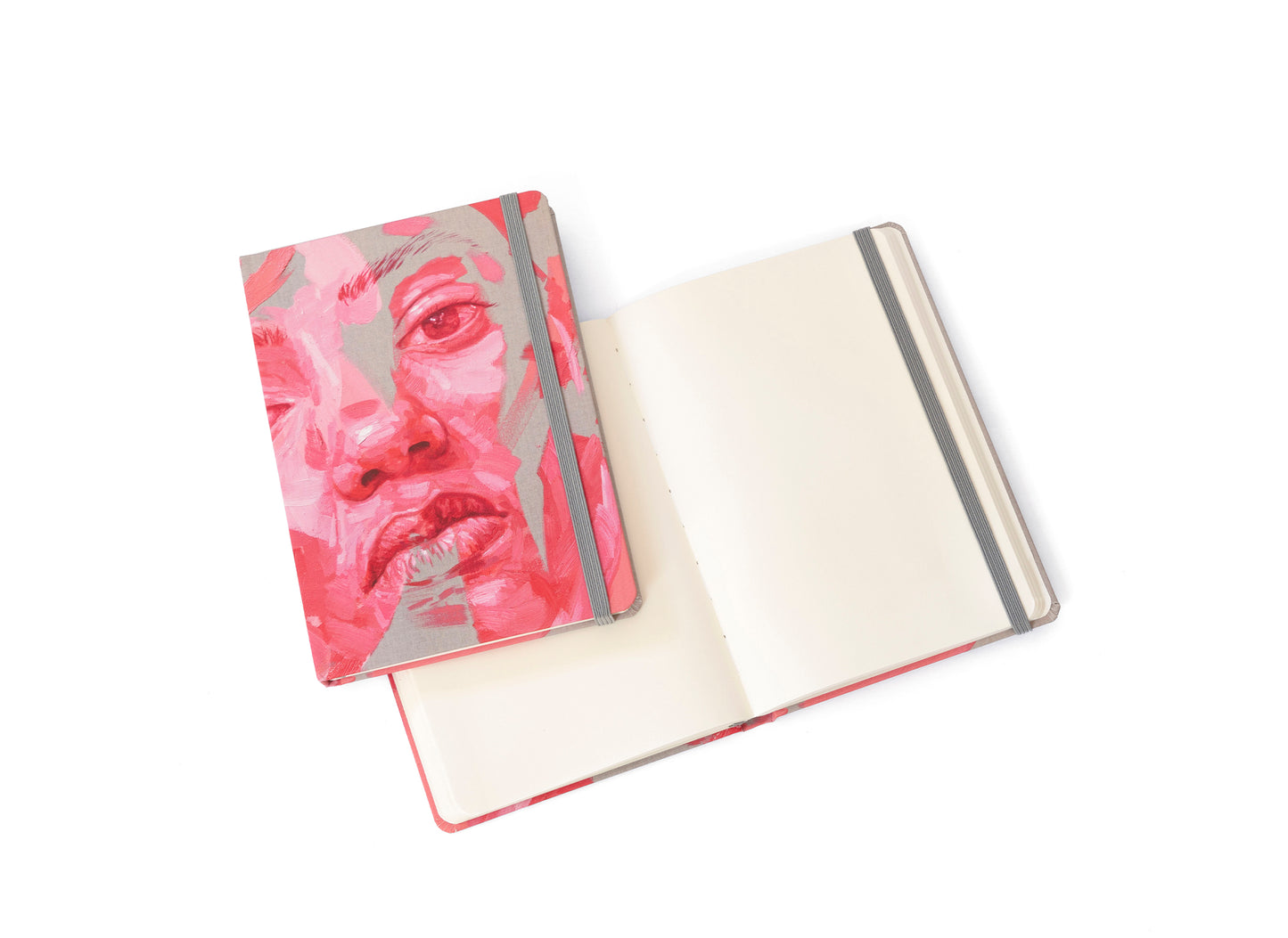 Restricted pink hard cover journal